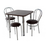 Komplektas Metalinis Stalas+6 kėdės