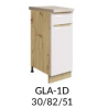 Apatinė spintelė GLAMOUR GLA-1D/2D/3D/4D/5D/6D/7D
