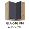 Pakabinama kampinė spintelė GLAMOUR GLA-54 UNI